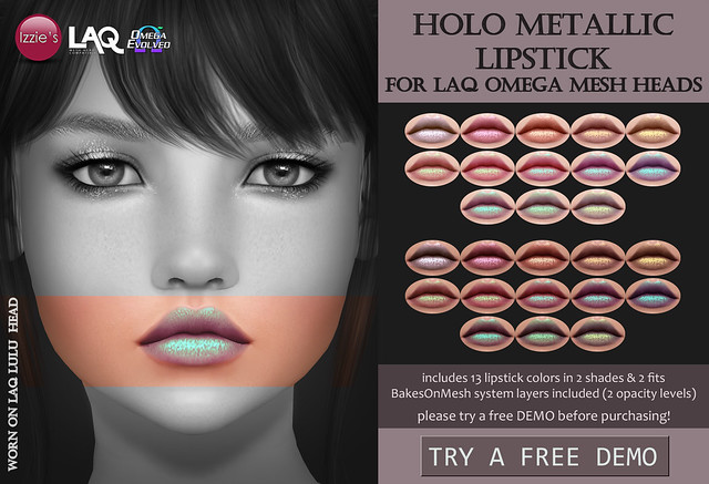 LAQ Holo Metallic Lipstick (for FLF)