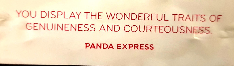 Panda Express Wisdom