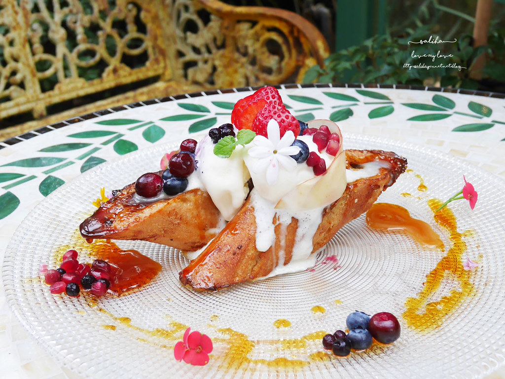 台北大直att夢幻庭園花園餐廳咖啡廳下午茶早午餐推驗極度浪漫SuperXOXOig甜點 (2)