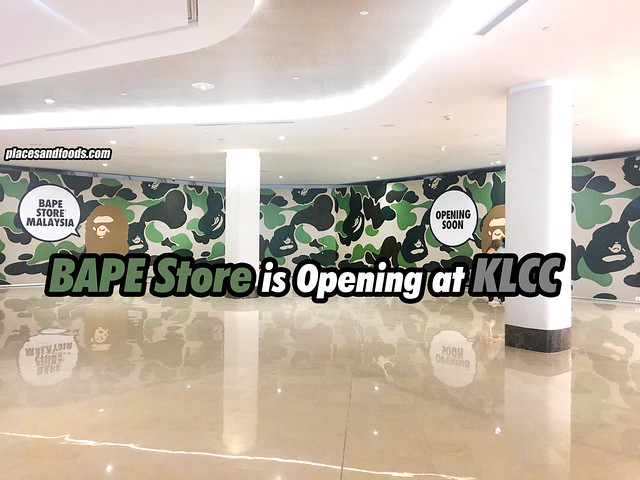 bape store opens klcc