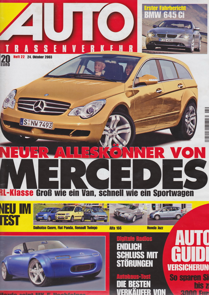 Image of Auto Strassenverkehr - 2003-22 - Cover