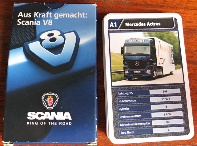 Scania LKW-Quartett