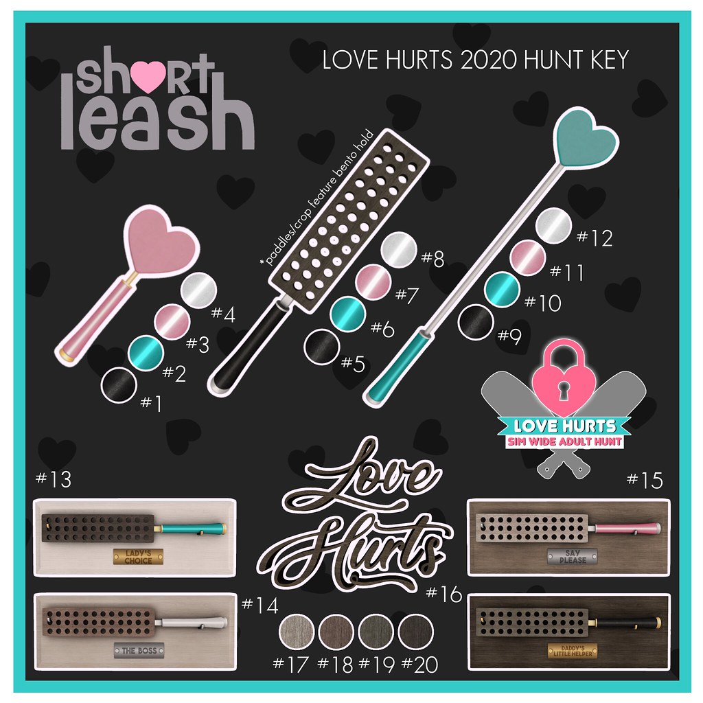 .:Short Leash:. Love Hurts Hunt 2020 Key