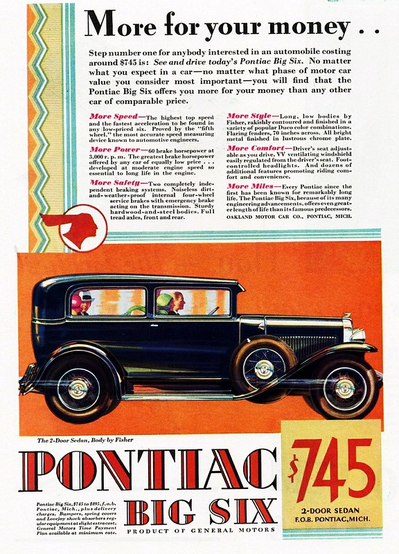 1929 Pontiac Big Six 2-Door Sedan