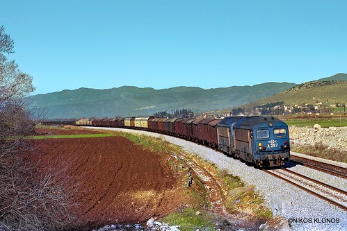 greece hellas nk freighttrain diesel normalgauge 1986 parori ganzmavag ose
