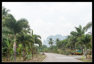 Berglandschappen in zuid-Thailand