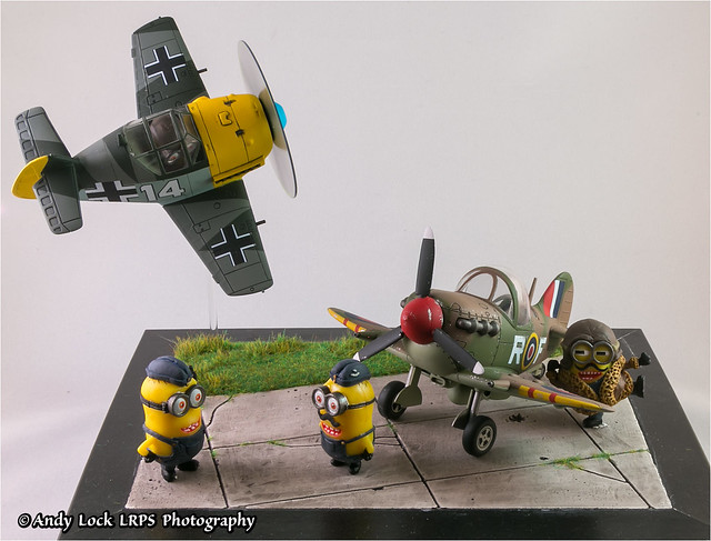 Tiger Models Spitfire, BF-109 and some Minions