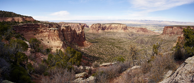 CO National Monument Panorama