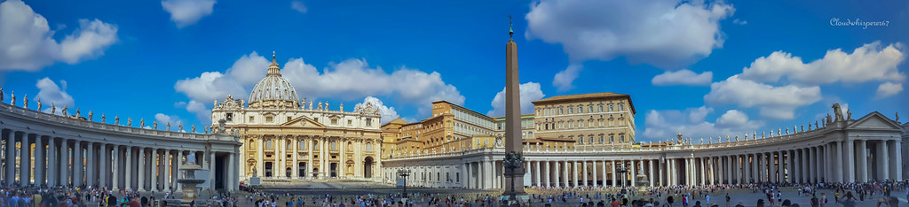 Rome - The Eternal City - Saint Peter's Square - Vatican panoramic view