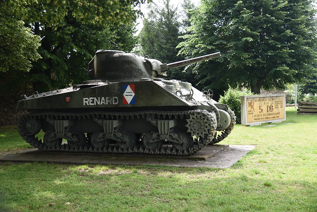 Panzer 2. Weltkrieg in den Vogesen