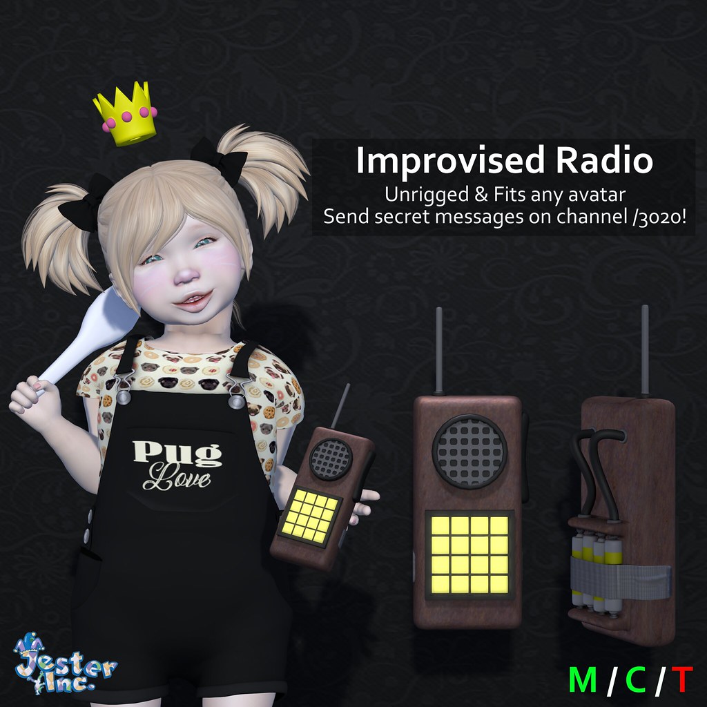 Presenting the new Improvised Radio from Jester Inc.