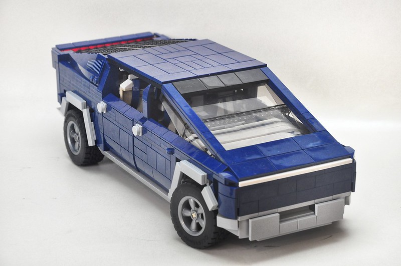 Cybertruck: alternate build. for the Ford Mustang set ????????