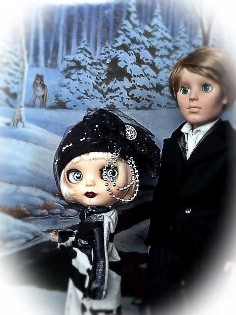 Blythe a Day A: Adore & Ghost Story Dolly TAG Game: Daisy & Gatsby