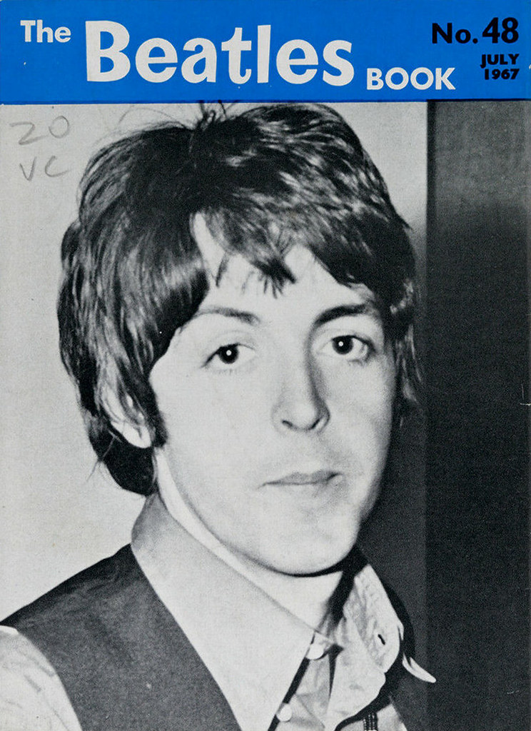 #1003 5x7 The Beatles Paul  McCartney Print 