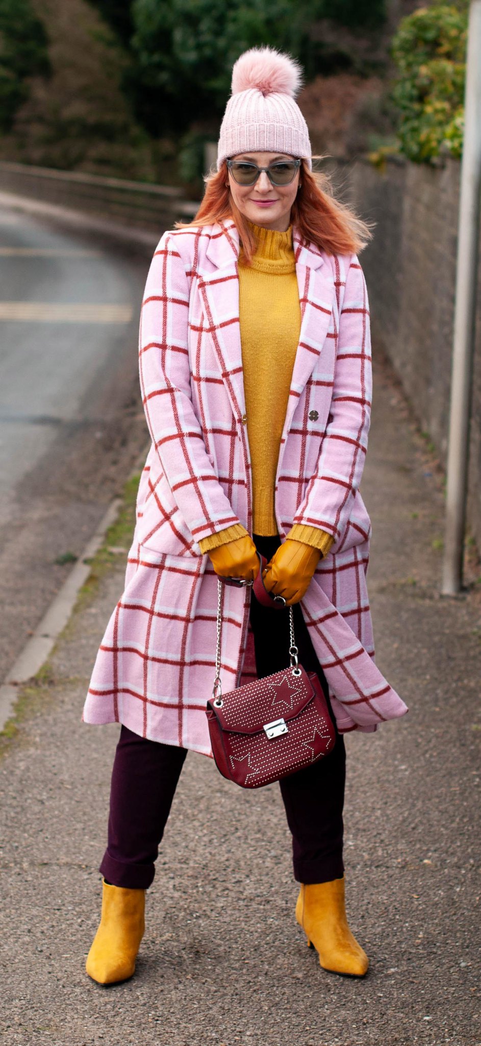 Winter Brights in Shades of Pink and Yellow | Not Dressed As Lamb, Fashion Over 40