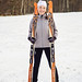 Momentálně nejoblíbenější lyže testérky Lindy, Sporten Expedition MGE 180 cm se 70mm středem a robustním vázáním Rottefella BC Auto: „Netušila jsem, kam všude je možné se na lyžích dostat!“, foto: SNOWbiz