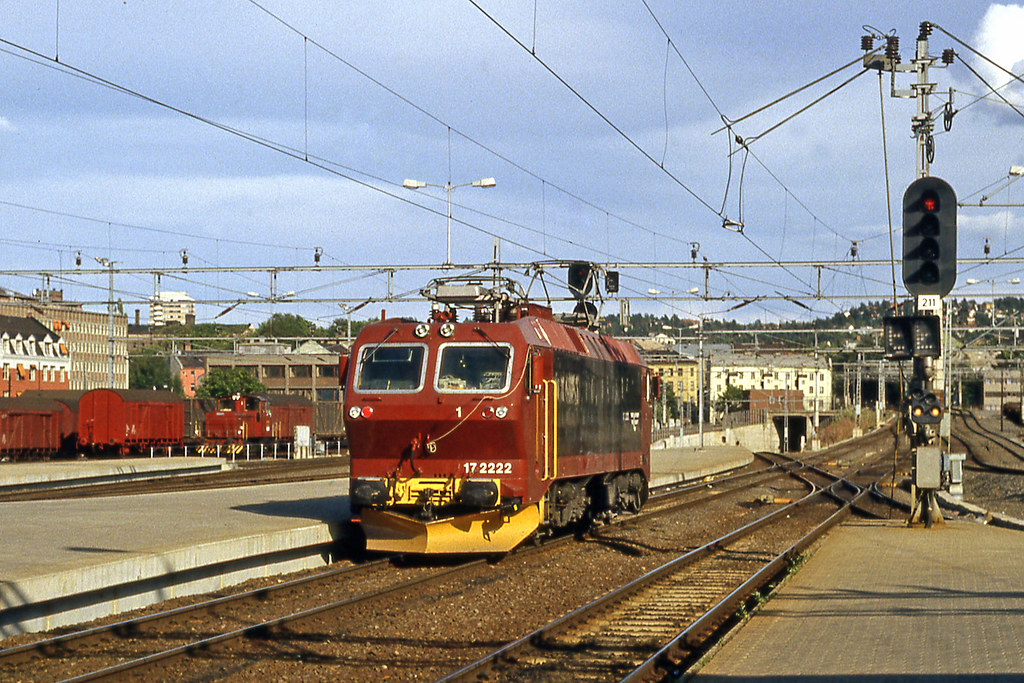 NSB El17.2222 Oslo (N) 10 augustus 1982