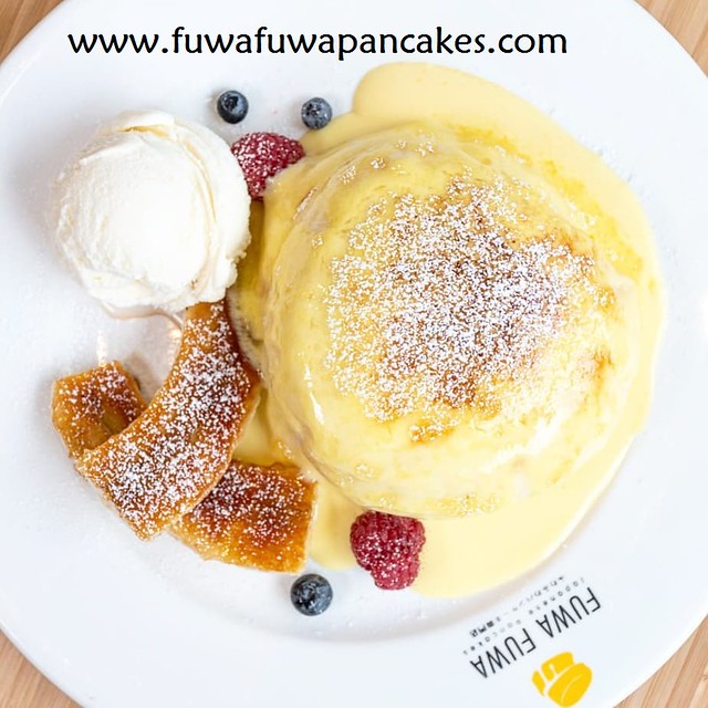 The Creme Brulee Pancake - Fuwa Fuwa Japanese Pancakes