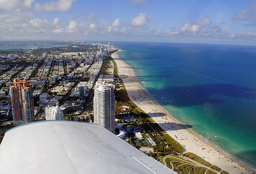miami miamibeach southbeach south beach city cityscape florida ocean aerial view