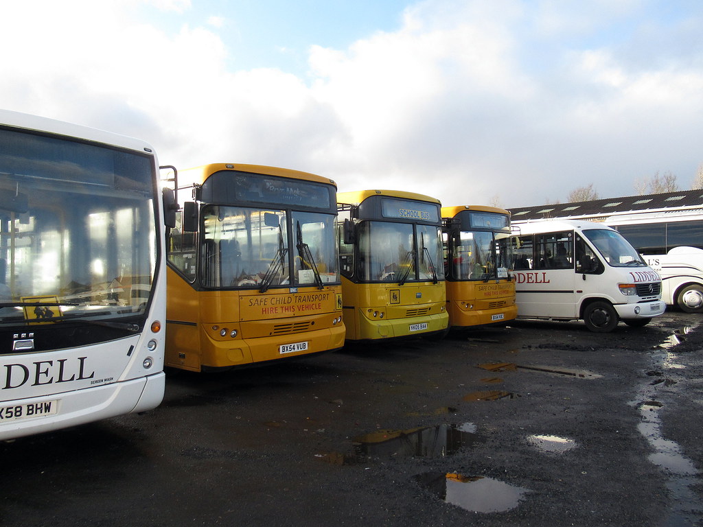 BMC 1100FE school bus trio | A trio of relatively rare BMC 1… | Flickr
