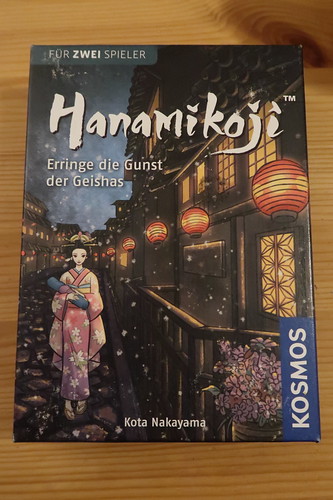Zwei-Personen-Kartenspiel "Hanamikoji"