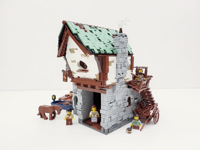 Medieval Dock House-LEGO Ideas Project