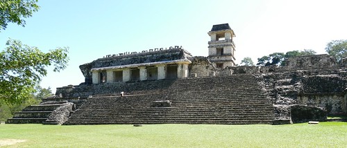 The Palace with the Observation Tower, view from the western side ...