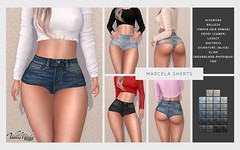 [WellMade] Marcela Shorts