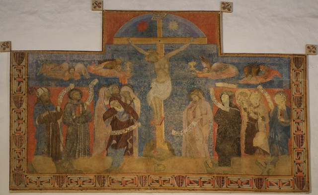Pintura medieval: Monestir de Santa Maria de Pedralbes, Barcelona.