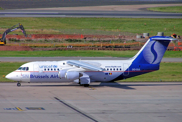 OO-DJL   BAe 146-RJ85 [E2273] (SN Brussels Airlines) Birmingham Int'l~G 06/09/2005