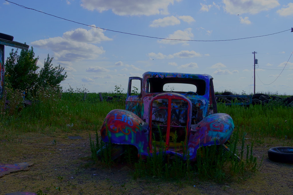 Route 66 CONWAY TEXAS VW RANCH BUG RANCH
