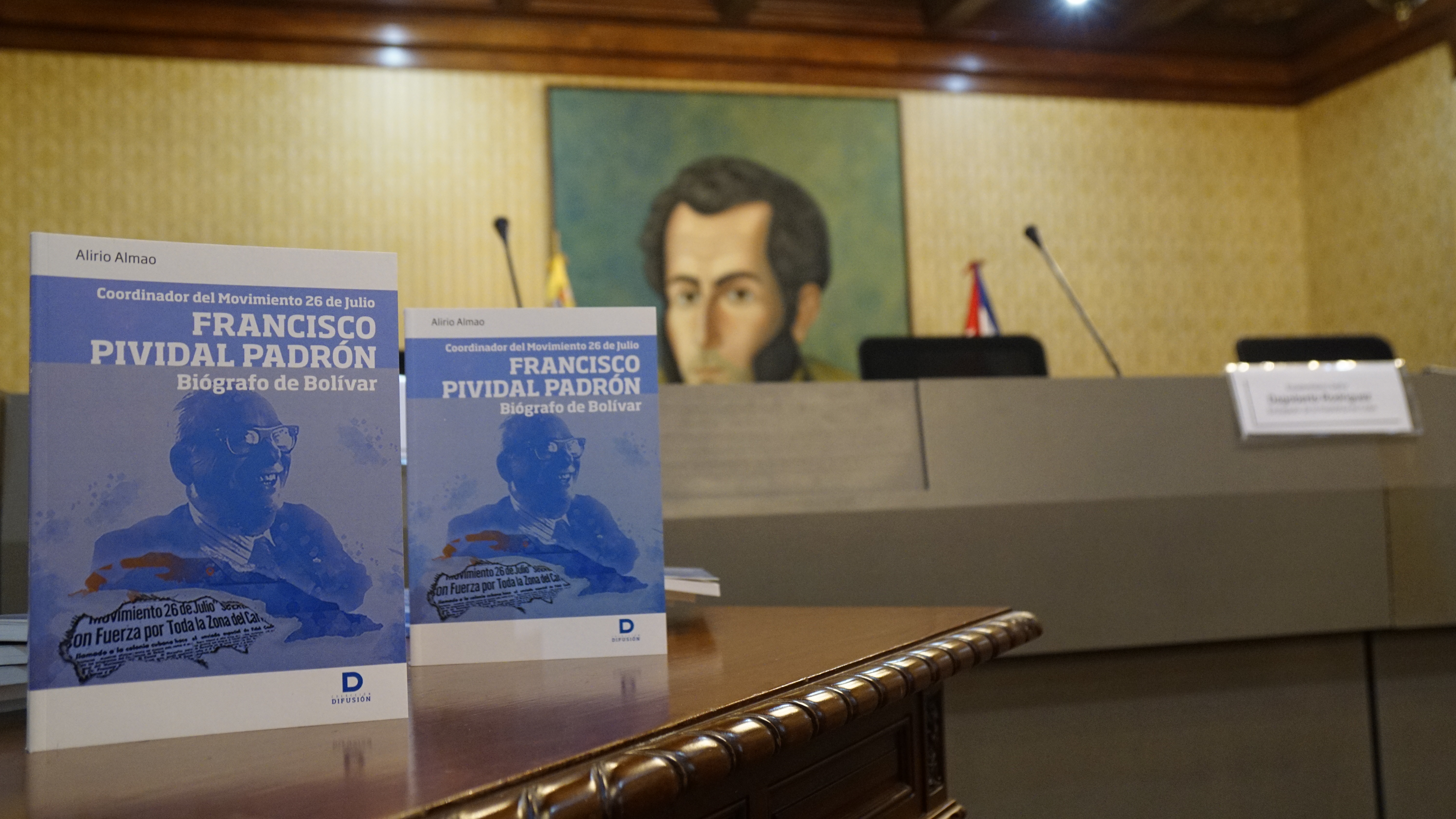 Embajador Jorge Valero presenta libro 'Francisco Pividal, biógrafo de Bolívar' en Casa amarilla