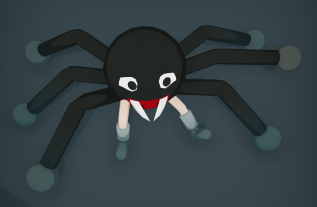 spider with human legs