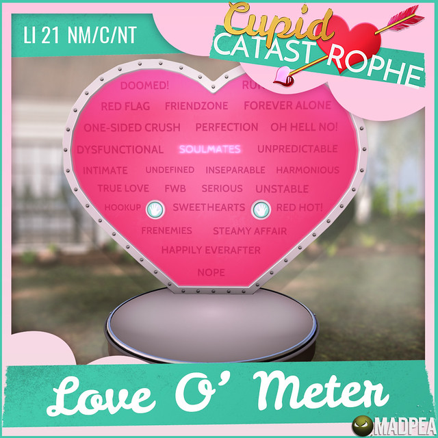 MadPea's Cupid Catastrophe Prize Unlock: Love O' Meter!