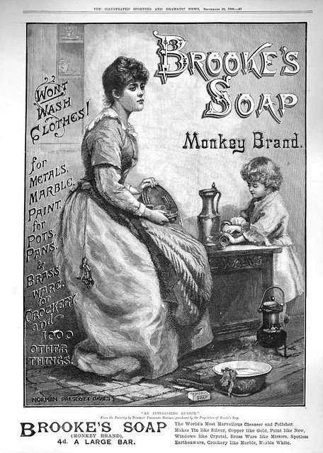 BROOKE'S SOAP - 1890