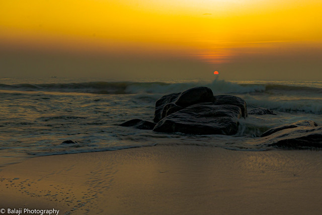 Sunrise in Beach - Flickr Explored.