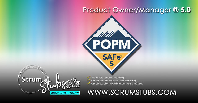 Product Owner | Product Manager | POPM |  Professional Trainers  | Scrum Stubs |