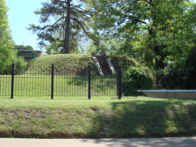 Artificial mound at Cedar Grove, Vicksburg MS