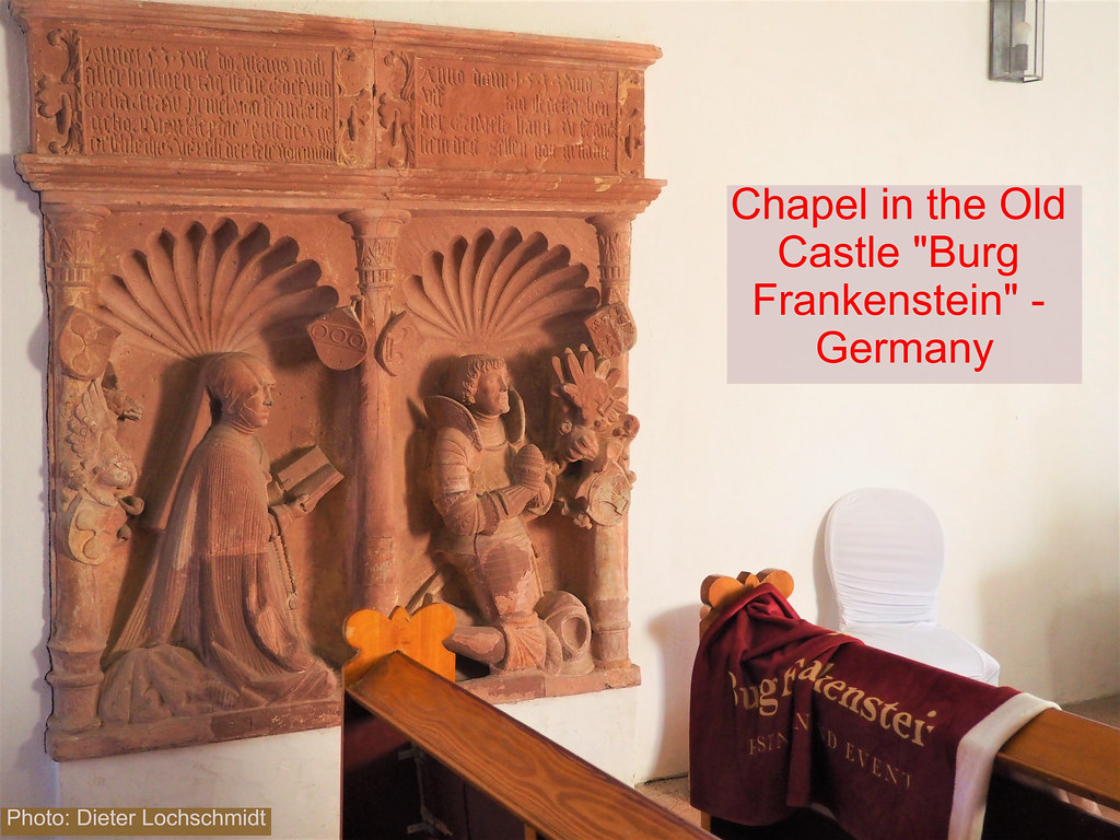 Chapel in the Castle Frankenstein in Germany