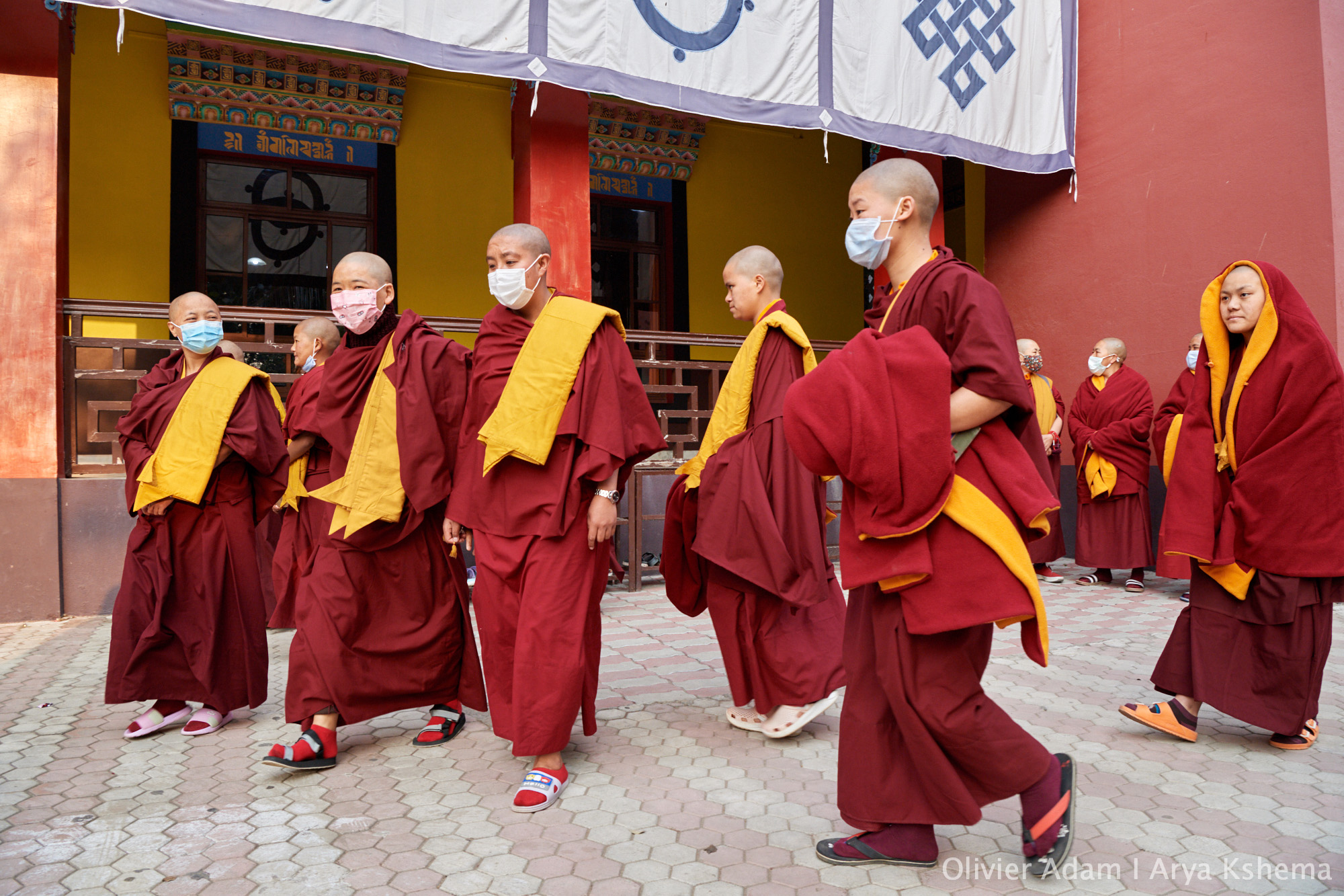 2020.02.13 H.E. Goshir Gyaltsab Rinpoche Presides over the Sixth Arya Kshema Opening Ceremony