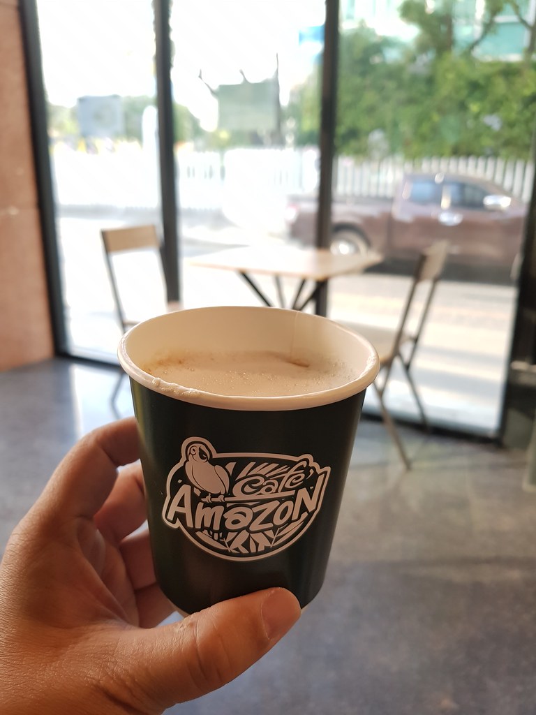 亞馬遜拿铁 Amazon Latte 50Bht @ Cafe Amazon at Pietra Hotel, Bangkok Thailand