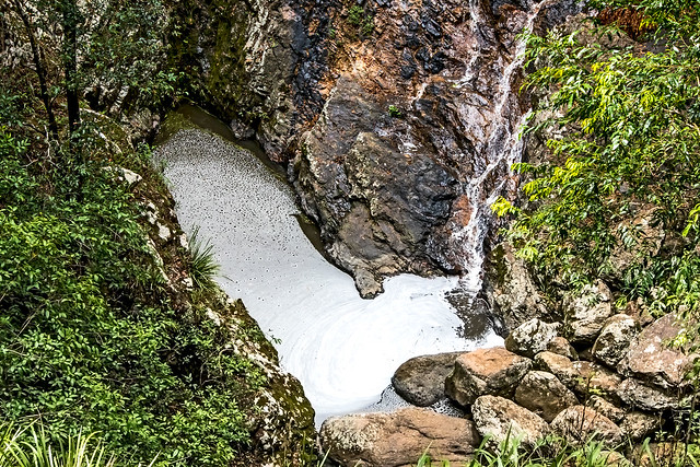 The Rock Pool under the Waterfall.