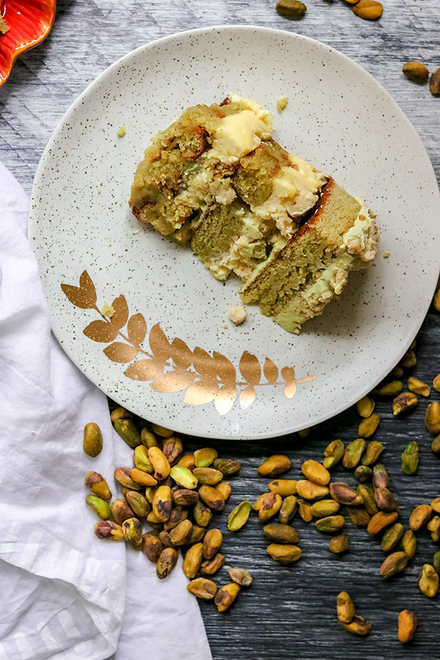 Momofuku Milk Bar Pistachio Layer Cake