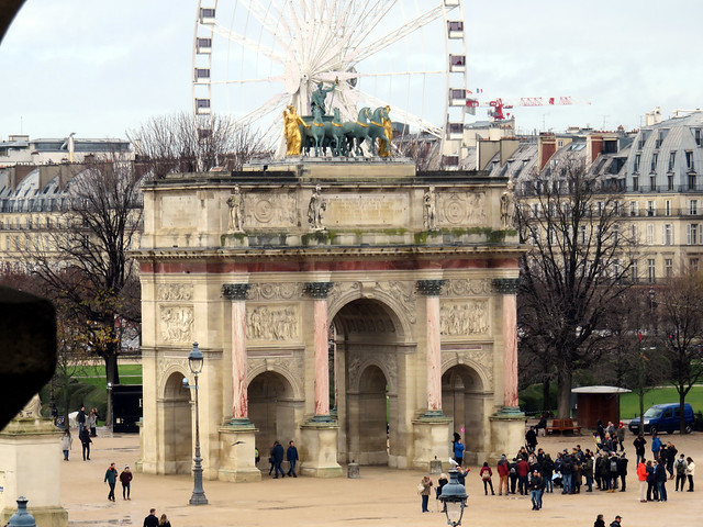 PARIS.  El Louvre. Arco de Triunfo del Carrusel. Nov. 2.019.181