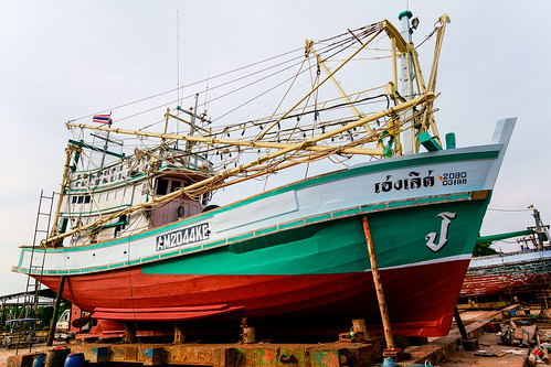 asian ship asia river ranong shipping port harbor boat thailand drydock