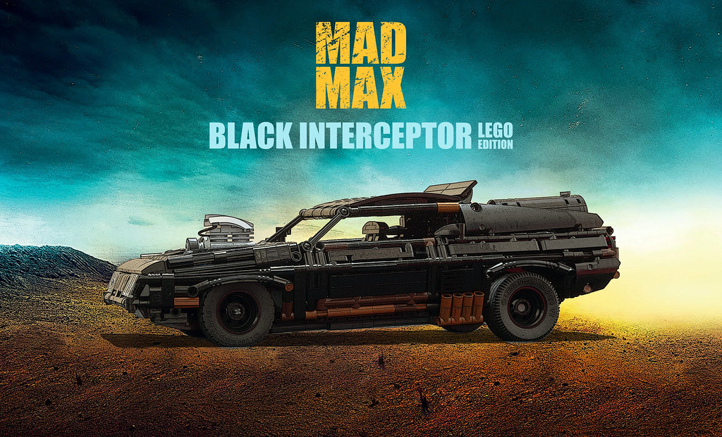 LEGO Black Interceptor (Original Design by Mikhail Biktimirov)