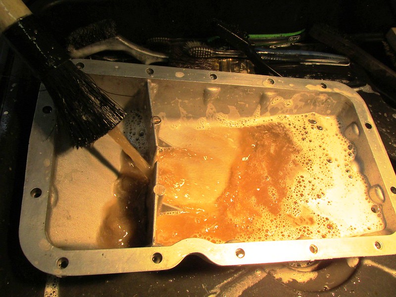 Clean Out Oil Pan