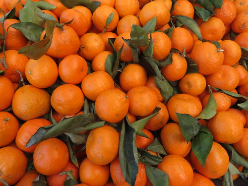 Mandarin Oranges with Stems