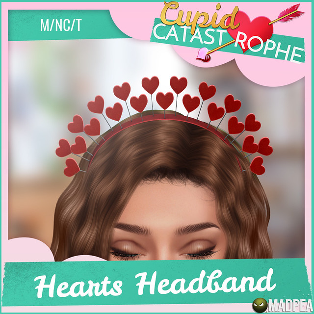 MadPea Cupid Catastrophe - Shiny Prize - Hearts Headband!