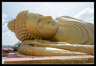 De slapende Boeddha van Wat Laem Po